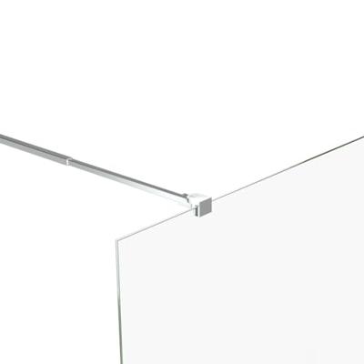 VidaXL Stabilisatiestang voor badwand 70-120 cm roestvrij staal