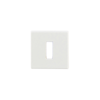 HDD Pro Sleutelplaatje Square 48 Mm Wit - thumbnail