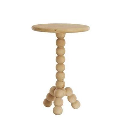 Light & Living Ronde Bijzettafel 'Veglio' Mangohout, kleur Naturel Light & Living Ronde Bijzettafel 'Veglio' Mangohout, kleur Naturel