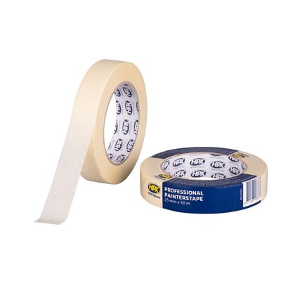 HPX maskingtape 60°C - wit crème - 25mm x 50m