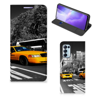 OPPO Find X3 Lite | Book Cover | New York Taxi - thumbnail