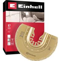 Einhell 708078 Sägeblatt halbrund HM, 87mm Hardmetaal, HCS Zaagblad 87 mm 1 stuk(s) - thumbnail
