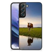 Samsung Galaxy S22 Plus Dierenprint Telefoonhoesje Koe - thumbnail