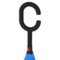 VidaXL Paraplu c-handgreep 108 cm zwart - thumbnail