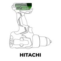 StealthMounts TM-MHH18-GRN-4 Gereedschaphouders voor Hikoki / Metabo / HPT / Hitachi 18V | Groen | 4 stuks - TM-MHH18-GRN-4 - thumbnail