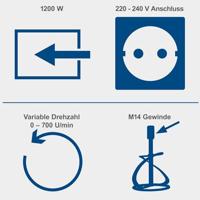 Scheppach Mixer PM1200 - thumbnail