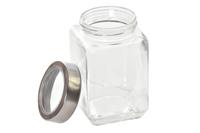 Set van 3 Potjes DKD Home Decor 750 ml 8,5 x 8,5 x 18 cm - thumbnail