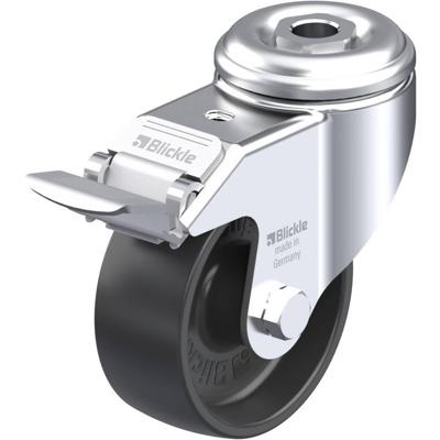 Blickle LKRA-POA 80G-FI Zwenkwiel met rem Wieldiameter: 80 mm Draagvermogen (max.): 120 kg 1 stuk(s)