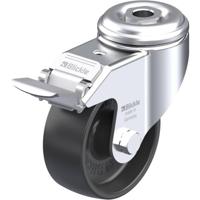 Blickle LKRA-POA 80G-FI Zwenkwiel met rem Wieldiameter: 80 mm Draagvermogen (max.): 120 kg 1 stuk(s) - thumbnail