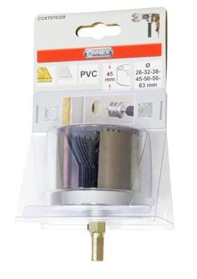 Connex Set 7 Klokzagen Hout Loopt Uit - COXT976320 Connex Set 7 Klokzagen Hout Loopt Uit - COXT976320