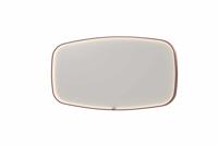 INK SP31 spiegel - 160x4x80cm contour in stalen kader incl dir LED - verwarming - color changing - dimbaar en schakelaar - geborsteld koper 8409884 - thumbnail