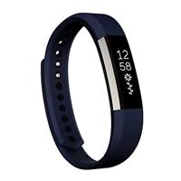 Fitbit Alta siliconen bandje, Maat: Large, Lengte: 22CM - Donker blauw - thumbnail