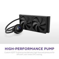 Kit voor vloeibare koeling NZXT Kraken Plus 240 Zwart - thumbnail
