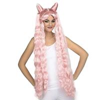 Pruik My Other Me Roze - thumbnail