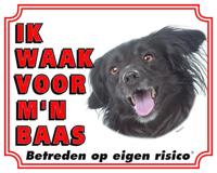 Markiesje Waakbord - Ik waak voor mijn Baas - thumbnail