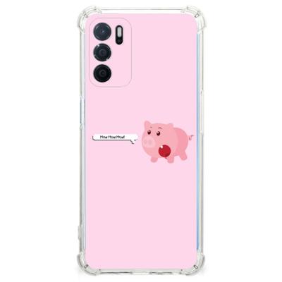 OPPO A16 | A16s | A54s Stevig | Bumper Hoesje | Pig Mud OPPO A16 | A16s | A54s Stevig | Bumper Hoesje | Pig Mud