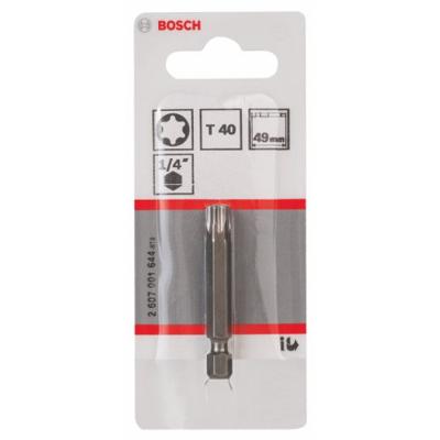 Bosch Accessoires Bit extra-hard T40, 49 mm 1st - 2607001644 Bosch Accessoires Bit extra-hard T40, 49 mm 1st - 2607001644