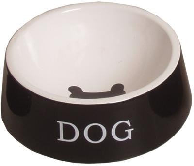 Hondeneetbak steen zwart/wit 20 cm Eet-en-drinkbakken-hond Gebr. de Boon - Gebr de boon Hondeneetbak steen zwart/wit 20 cm Eet-en-drinkbakken-hond Gebr. de Boon - Gebr de boon