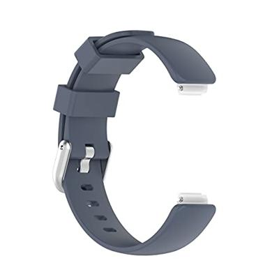 Fitbit Inspire 2 & Ace 3 - Sportbandje met gesp - Maat: Large - Grijs Fitbit Inspire 2 & Ace 3 - Sportbandje met gesp - Maat: Large - Grijs