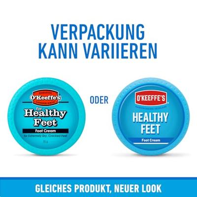 OKeeffes Healthy Feet Voetcrème 91 g AZPUK020 1 stuk(s)