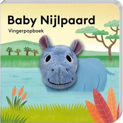 ImageBooks Vingerpopboekje wild baby nijlpaard