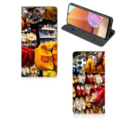 Samsung Galaxy A32 4G | A32 5G Enterprise Editie | Book Cover | Klompen Samsung Galaxy A32 4G | A32 5G Enterprise Editie | Book Cover | Klompen