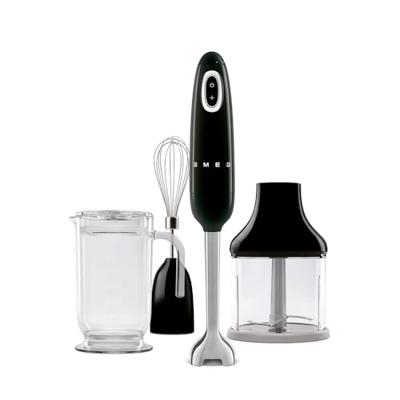 SMEG HBF03BLEU Staafmixer - Zwart met Accessoires