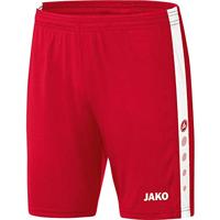 JAKO Heren sportbroek Striker, rood/wit, XL - thumbnail