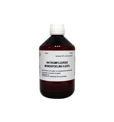 Fagron Natriumfluoride mondspoeling 0.025 500 Milliliter Fagron Natriumfluoride mondspoeling 0.025 500 Milliliter
