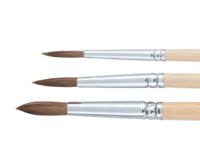 Talens Art Creation aquarelpenselenset ponyhaar en polyester, set met 3 penselen - thumbnail