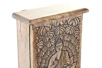 Sleutelkastje DKD Home Decor Bruin Donkerbruin 18 x 7,5 x 28 cm - thumbnail