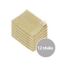 Walra Soft Cotton Washandje 16 x 21 cm 550 gram Maisgeel - 12 stuks - thumbnail