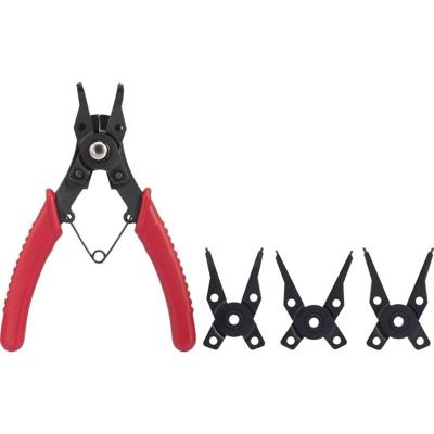 TOOLCRAFT TO-6679764 Precisie-borgveertang Geschikt voor borgringen Binnen- en buitenringen 10-50 mm 10-50 mm Puntvorm 90° haaks, 45° gebogen, Recht, Recht TOOLCRAFT TO-6679764 Precisie-borgveertang Geschikt voor borgringen Binnen- en buitenringen 10-50 mm 10-50 mm Puntvorm 90° haaks, 45° gebogen, Recht, Recht