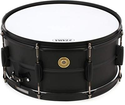 Tama BST1465BK Metalworks Black Steel snaredrum 14 x 6.5 inch