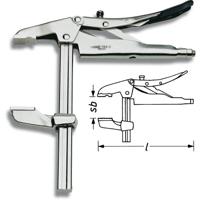 Hazet 753-2 Griptang Recht met uitsparing voor prisma 5 - 75 mm 260 mm - thumbnail