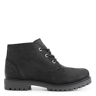 Travelin' Men - Lace-up boot casual - Zwart - Maat 42 Travelin' Men - Lace-up boot casual - Zwart - Maat 42