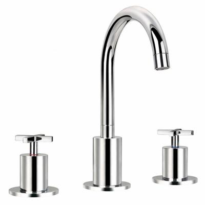 Wastafelkraan Inbouw Best Design New-Jax 3-Gats Staand 27 cm Chroom Wastafelkraan Inbouw Best Design New-Jax 3-Gats Staand 27 cm Chroom