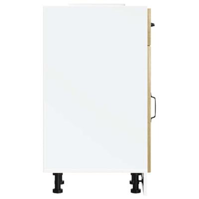 Keuken onderkast Lucca bewerkt hout artisanaal eikenkleur Keuken onderkast Lucca bewerkt hout artisanaal eikenkleur