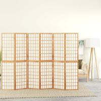 Kamerscherm inklapbaar 6 panelen Japanse stijl 240x170 cm - thumbnail