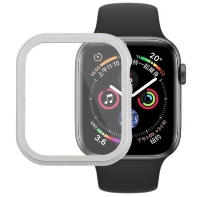 Metalen voor frame beschermhoes voor Apple Watch Series & 44mm (zilver)