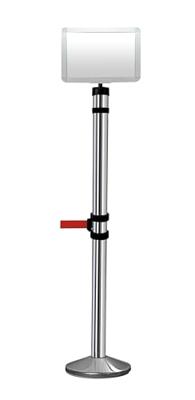 VISO RS160SR Afzetpaal Riem- of kettinglengte 4.3 m (Ø x h) 80 mm x 103.8 cm VISO RS160SR Afzetpaal Riem- of kettinglengte 4.3 m (Ø x h) 80 mm x 103.8 cm
