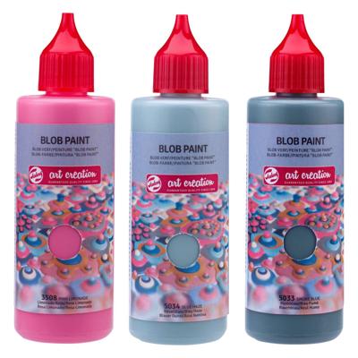 Talens art creation blobverf roze, 3dlg.