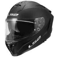 LS2 FF817 Challenger II helm solid mat zwart - thumbnail
