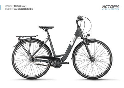 VICTORIA trekkingfiets "treqana 1" (#1) wheel treqana 1 28/50 wave 7gg carb. grey
