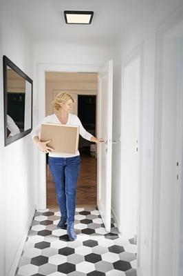 OSRAM HOMELIGHTING 4099854604829 Plafondlamp, LED-plafondlamp Zwart OSRAM HOMELIGHTING 4099854604829 Plafondlamp, LED-plafondlamp Zwart