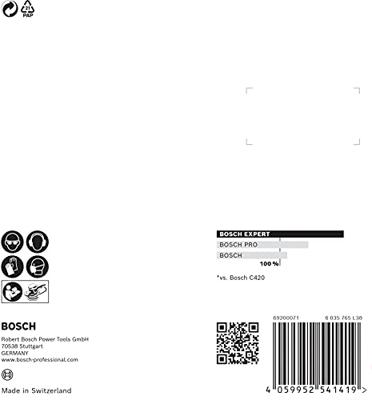 Bosch Accessories EXPERT C470 2608900803 Excenterschuurpapier Geperforeerd Korrelgrootte (num) 40 (Ø) 125 mm 5 stuk(s)