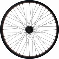 HH Voorwiel 20x2.125 alu freestyle 48 spaaks zwart 10mm as - thumbnail