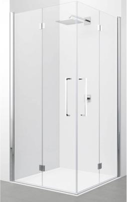 Novellini Young 2.0 Vouwdeur 90x200 cm Rechts Matchroom/helder glas