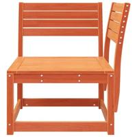 Tuinhoekbank 73x73x78 cm massief grenenhout wasbruin - thumbnail