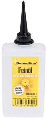 Hanseline fijnmechaniek-olie mechanics oil 100ml Hanseline fijnmechaniek-olie mechanics oil 100ml